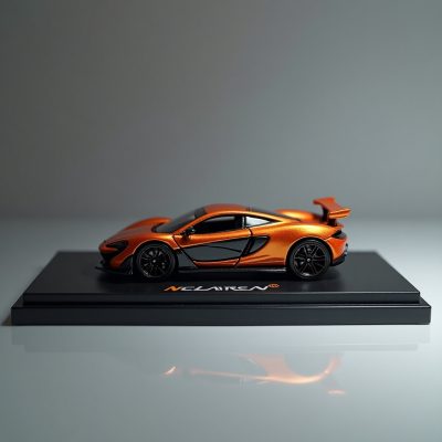 "Mô hình Hotwheels McLaren chi tiết và sắc nét"