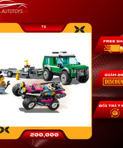 Đồ Chơi Xếp Hình LEGO Ô Tô Racing Buggy Transporter